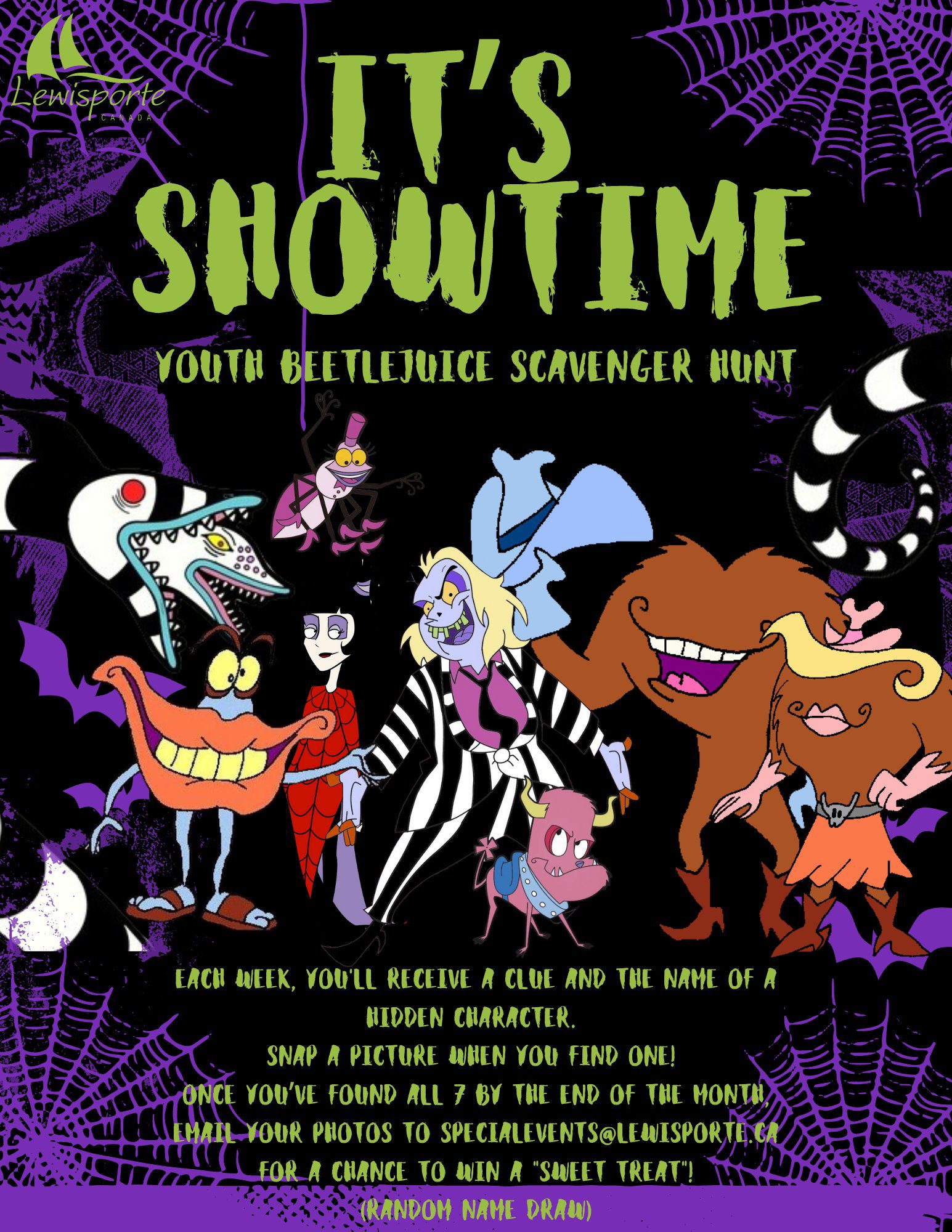 It's Showtime! Youth Scavenger Hunt